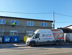 Zateplení stropu objektu na bydlení pro seniory